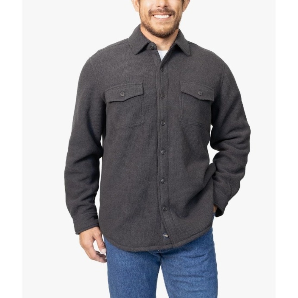 NWT- Freedom Foundry- Fleece Heavyweight Jacket Super Plush Sherpa Lined- Small‎